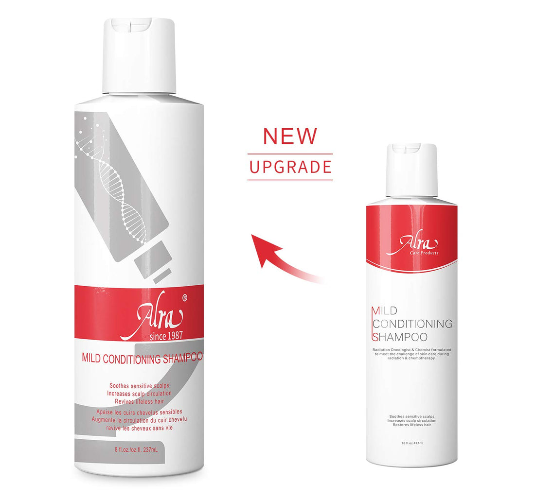 Alra - Mild Conditioning Shampoo - Gentle Cleanser and Conditioner for Cancer Patients During and After Radiation and Chemotherapy - Improves Fragile Hair - Promotes Growth (8oz)