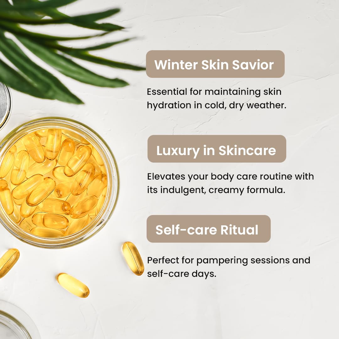 INYVA ButterGlow Shea Body Butter | With Hyaluronic Acid & Shea Butter | Intensive Hydration & Skin Softening | Rich & Creamy Formula | For Dry Skin Relief - 6.76 Oz