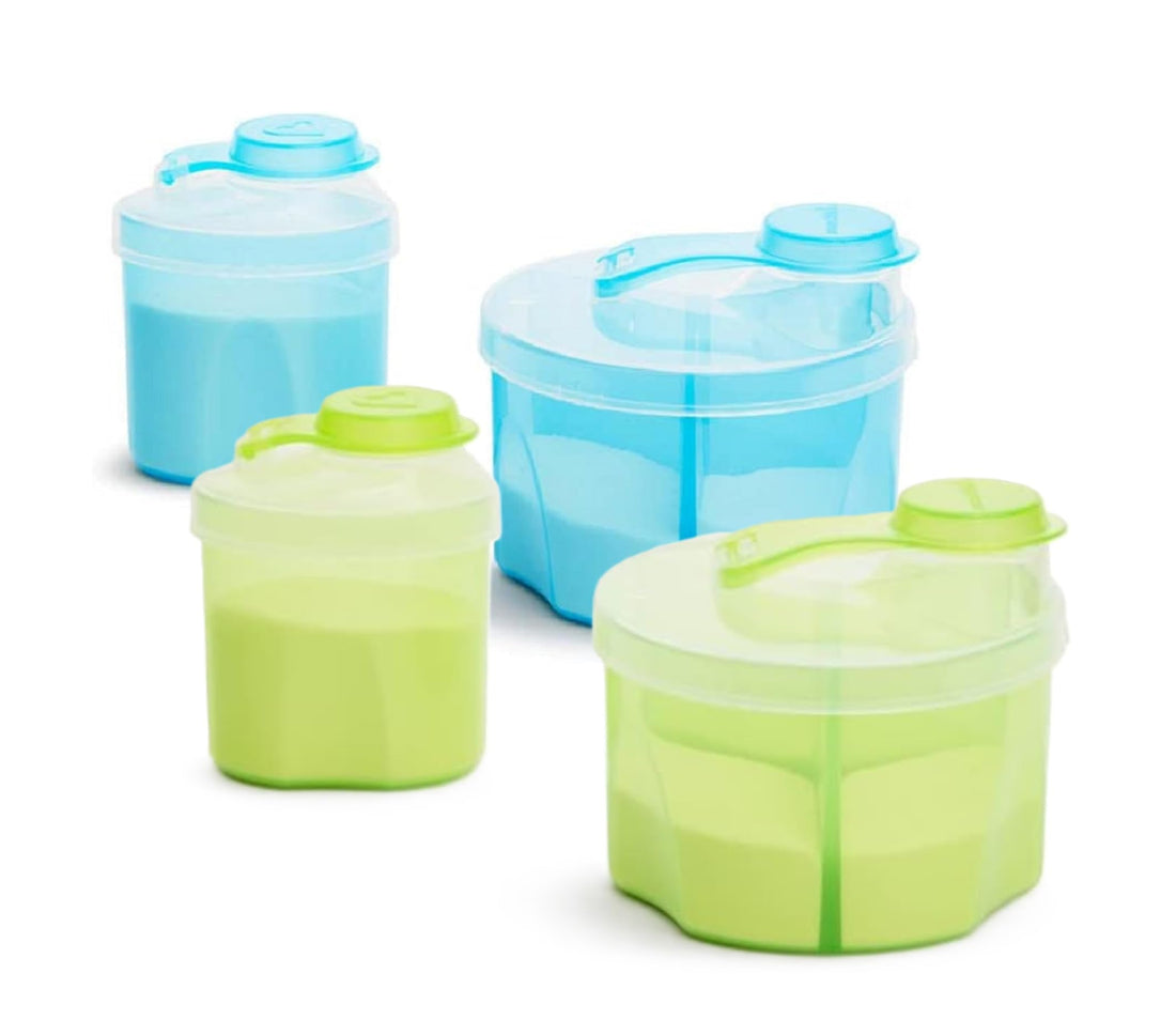 Munchkin Formula Dispenser Combo Pack, Blue/Green - 2 Sets