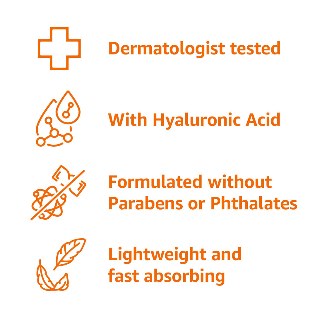 Amazon Basics Hyaluronic Acid Face Lotion, Hydrating, 3 Fluid Ounces (1-Pack), Perfect for Daily Use