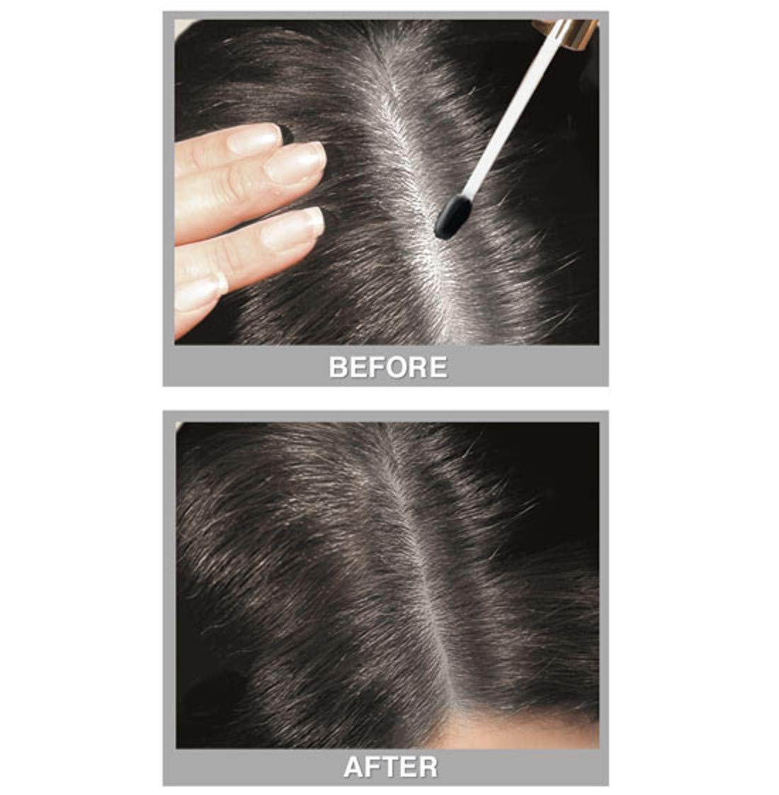 Irene Gari Cover Your Grey for Women Root Touch Up Hair Coloring Products Medium Brown/0.25 oz AD