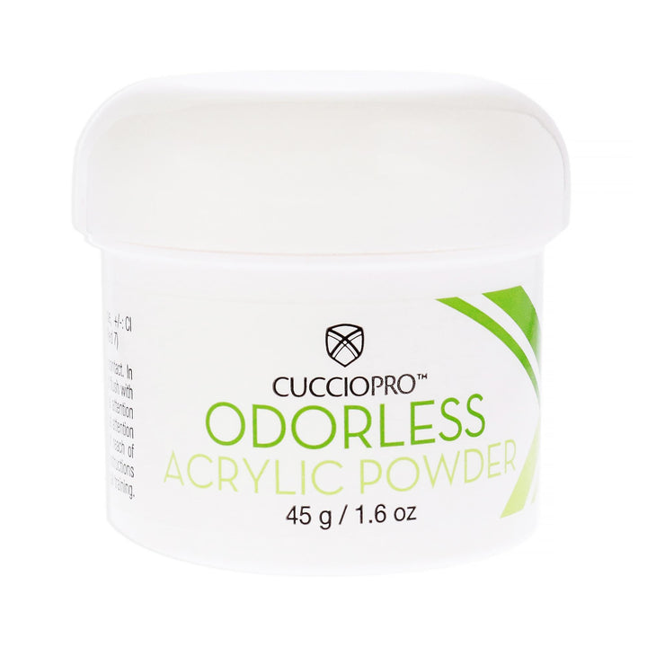 Cuccio Pro - Odorless Acrylic Powder - Clear - for Women - Acrylic Powder - 1.6 oz