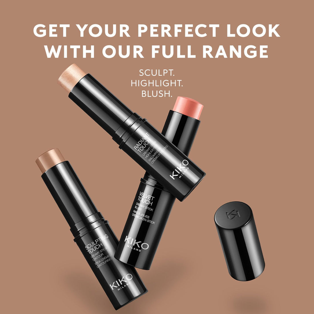 KIKO MILANO - Velvet Touch Creamy Stick Blush 07 Stick blush: creamy texture and radiant finish
