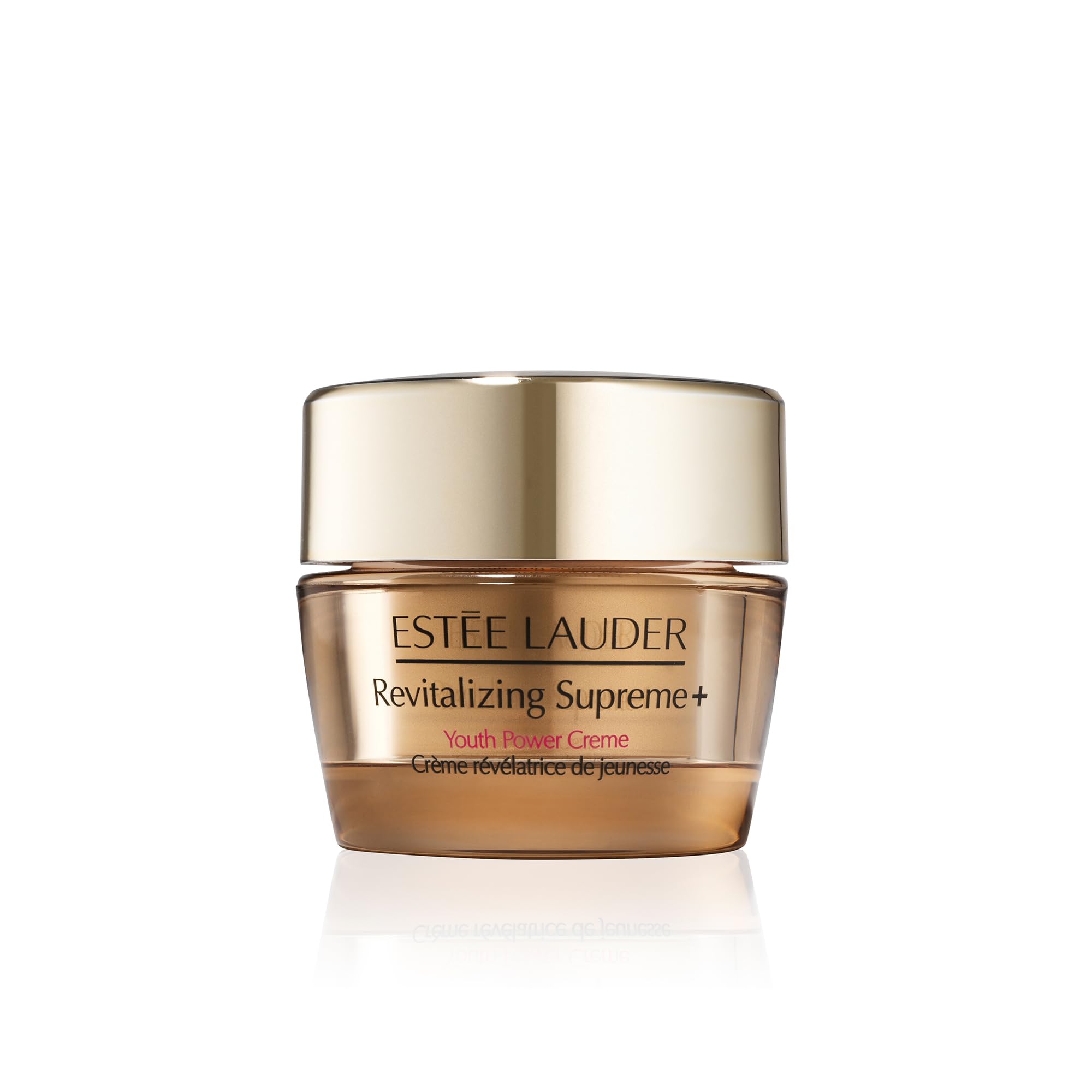 Estée Lauder Revitalizing Supreme+ Youth Power Cream Moisturizer with Hyaluronic Acid & Peptides, Anti Aging, Travel Size, 0.5 Ounce