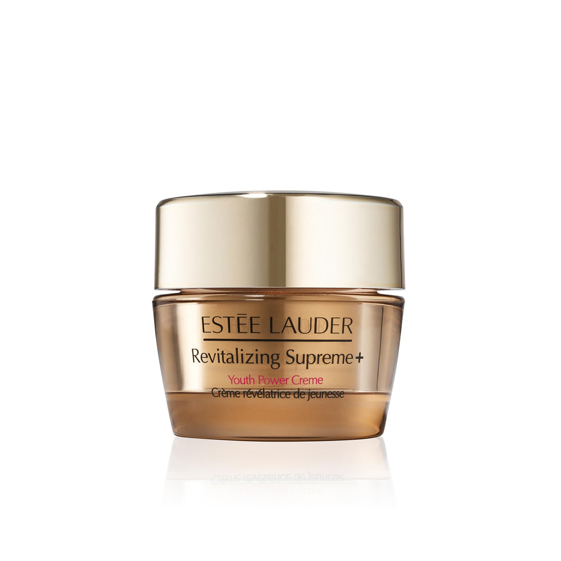 Estée Lauder Revitalizing Supreme+ Youth Power Cream Moisturizer with Hyaluronic Acid & Peptides, Anti Aging, Travel Size, 0.5 Ounce