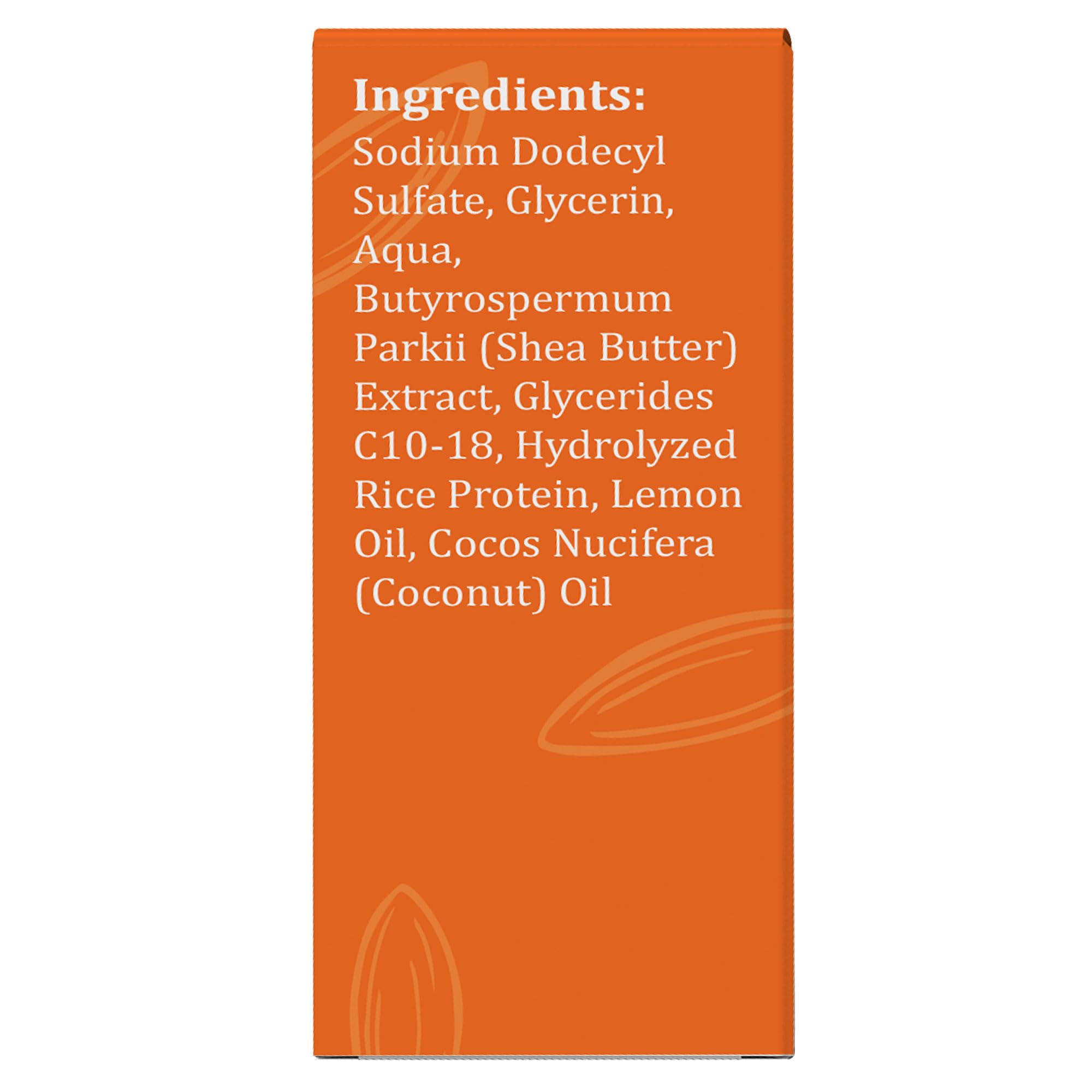 TERRAFIQUE Rice Water Shampoo Bar - Citrus Scent - Nourishing Shampoo with Cocoa Butter, Shea Butter for Hair Growth - 3.5 Oz / 100 G