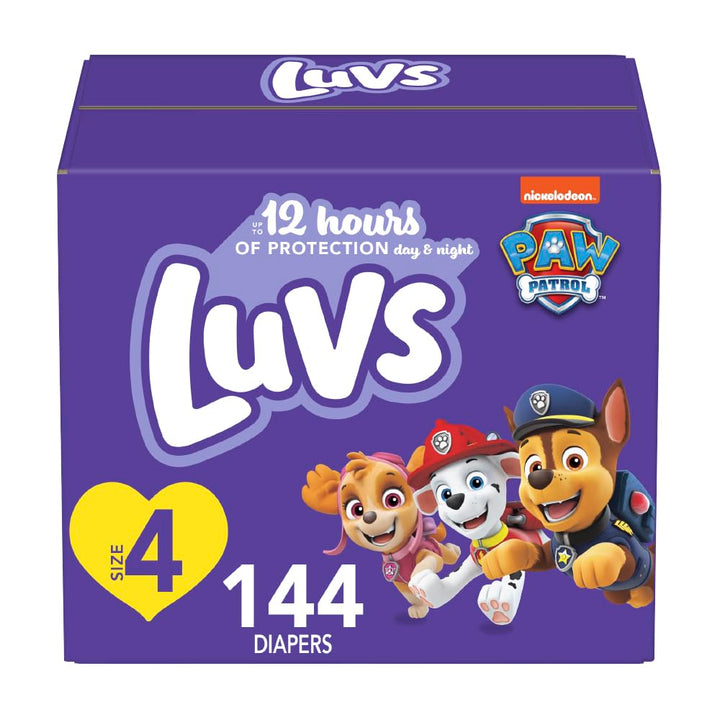 Luvs Ultra Leakguards, Stage 4 Disposable Diaper, 144 Ct