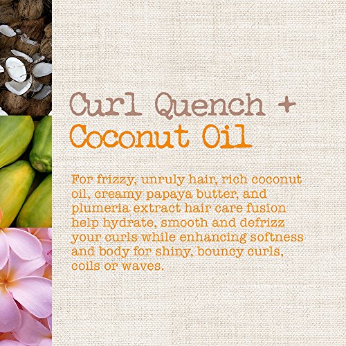Maui Moisture Curl Quench + Coconut Oil Anti-Frizz Curl-Defining Hair Milk to Hydrate and Detangle Tight Curly Hair, Softening Leave-In Treatment, Vegan, Silicone & Paraben-Free, 8 fl oz