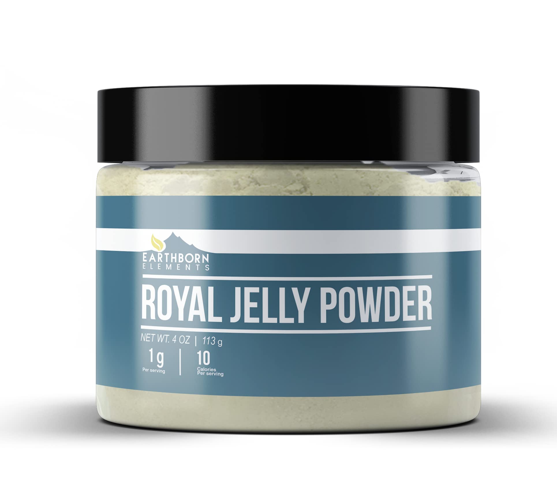 Earthborn Elements Royal Jelly Powder (4 oz), Resealable Jar, Pure & Non GMO