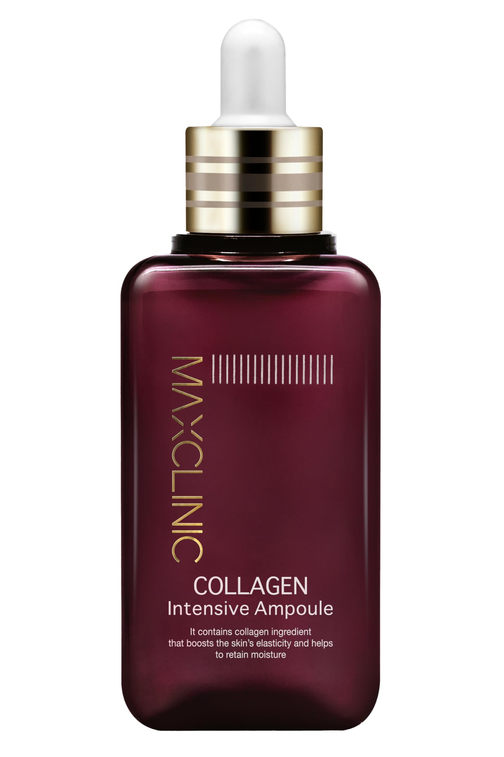 MAXCLINIC Collagen Intensive Ampoule | Firming Face Serum w/ 3 Types of Collagen | Hydrating Face Serum Ampoule Korean Skin Care | Glass Skin Ampoule (3.38 fl oz)