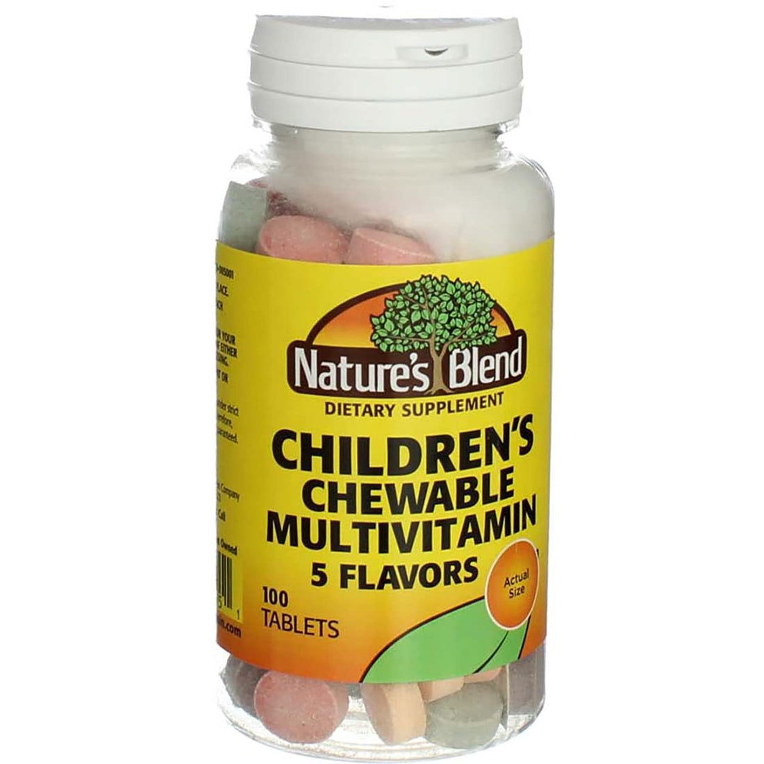 NAT B CHILDRENS CHEWABLE 100