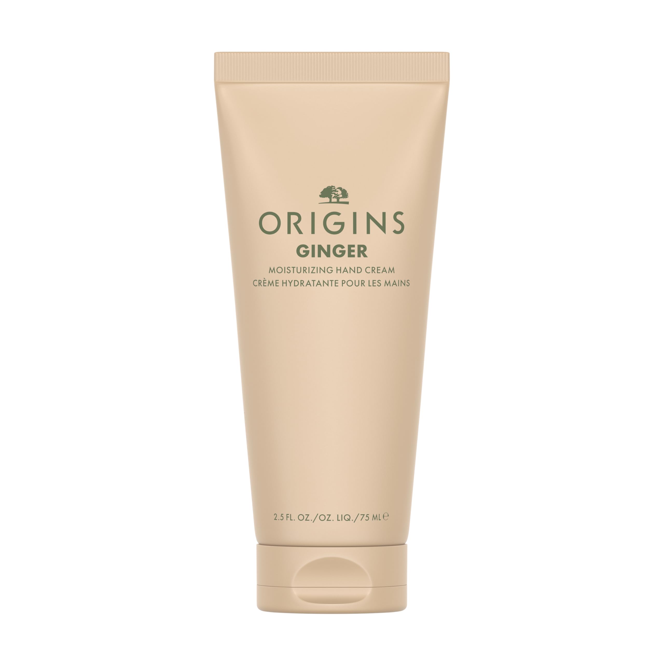 Origins Ginger Moisturizing Hand Cream | Hydrates & Softens Dry Skin | Hand Lotion With Plant-Derived Glycerin, Travel Size, 2.5 Fl Oz