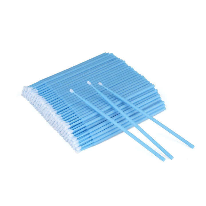 500 PCS Disposable Micro Applicators Brush for Makeup and Personal Care (Head Diameter: 2.5mm)- 5 X 100 PCS