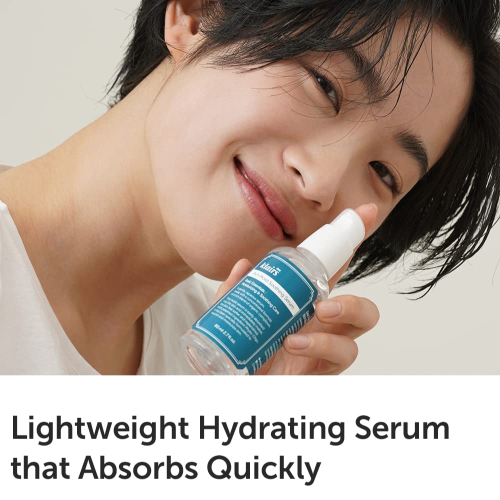 Klairs Rich Moist Soothing Serum, Facial Moisturizer, Essence, Serum, 80Ml