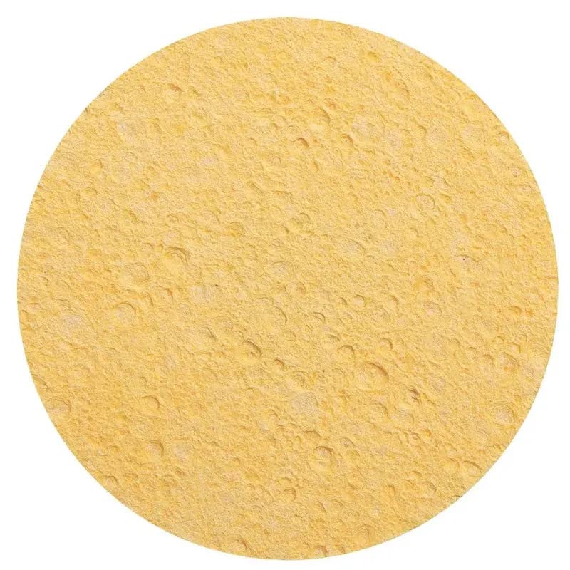 ForPro Premium Compressed Facial Sponges, 50-Count Cellulose Sponges for Facial Cleaning, Exfoliating and Makeup Removal, 2.75 Round, Natural