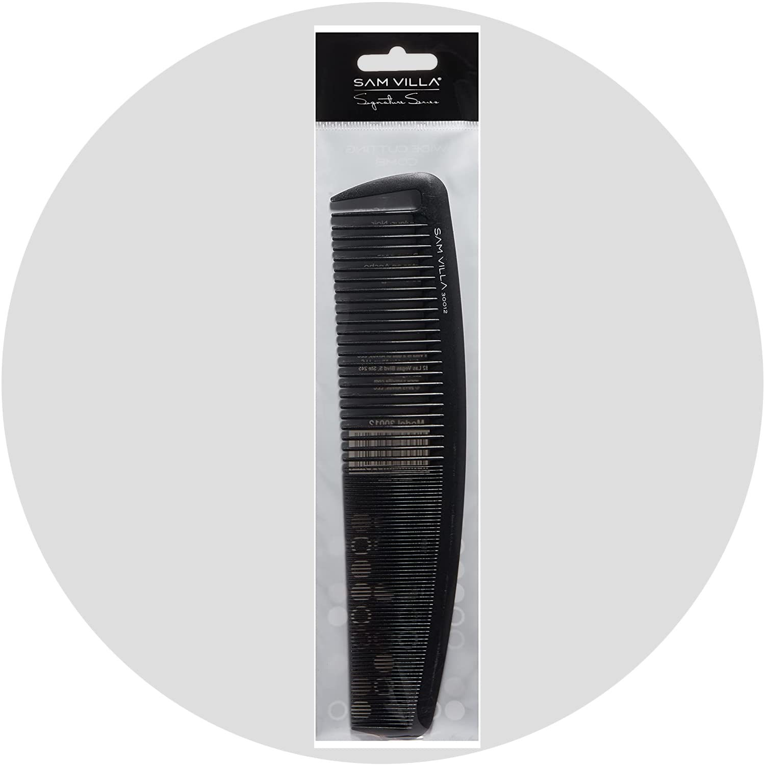 Sam Villa Signature Series Wide Cutting Comb