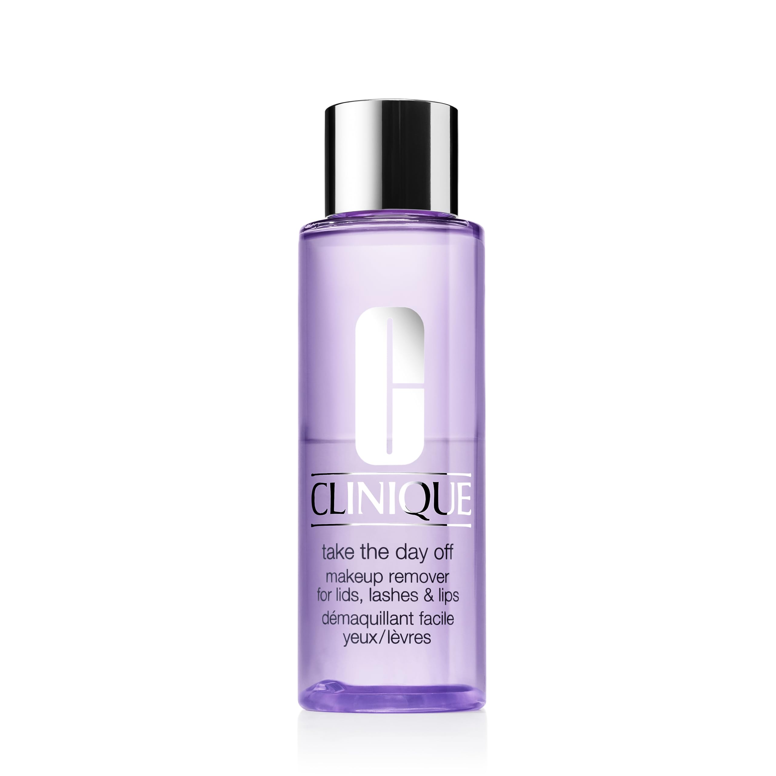 Clinique Take The Day Off Liquid Makeup Remover For Lids, Lashes, + Lips | Eye Makeup Remover | Oil Free + Non-Irritating | For All Skin Types, 4.2 Fl Oz