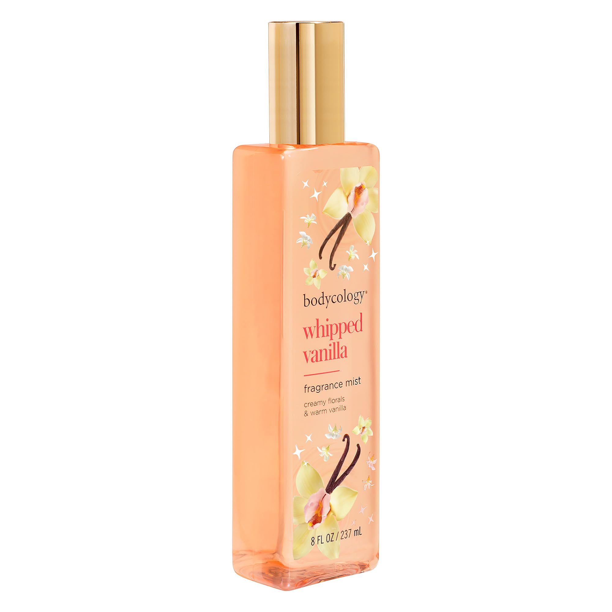 Bodycology Whipped Vanilla Fragrance Mist | Fragrance of Creamy Florals & Warm Vanilla | Heavenly Aroma, Long-Lasting Fragrance | Mist for Women - 237 ml (Pack of 1)