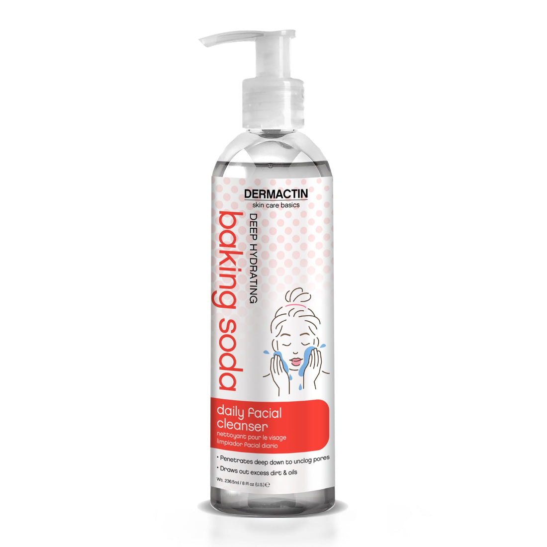 Dermactin-TS Baking Soda Daily Facial Cleanser, 5.7 Ounce