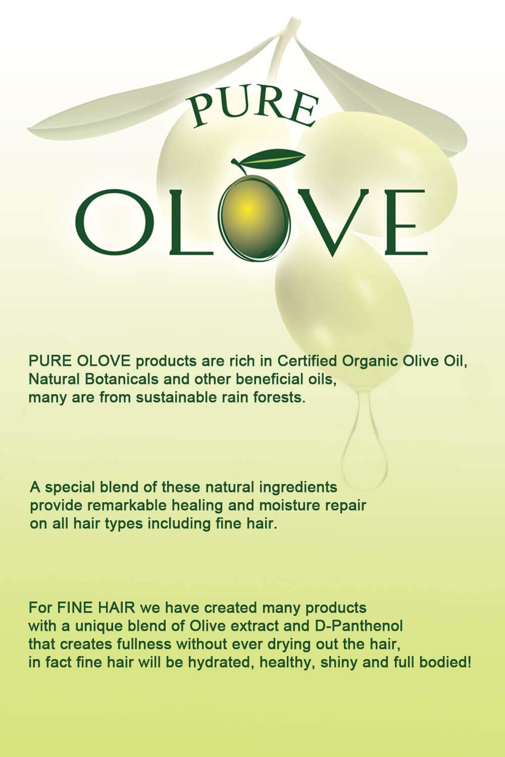 ELC Dao of Hair Pure Olove Moisturizing Serum - 3.04 oz