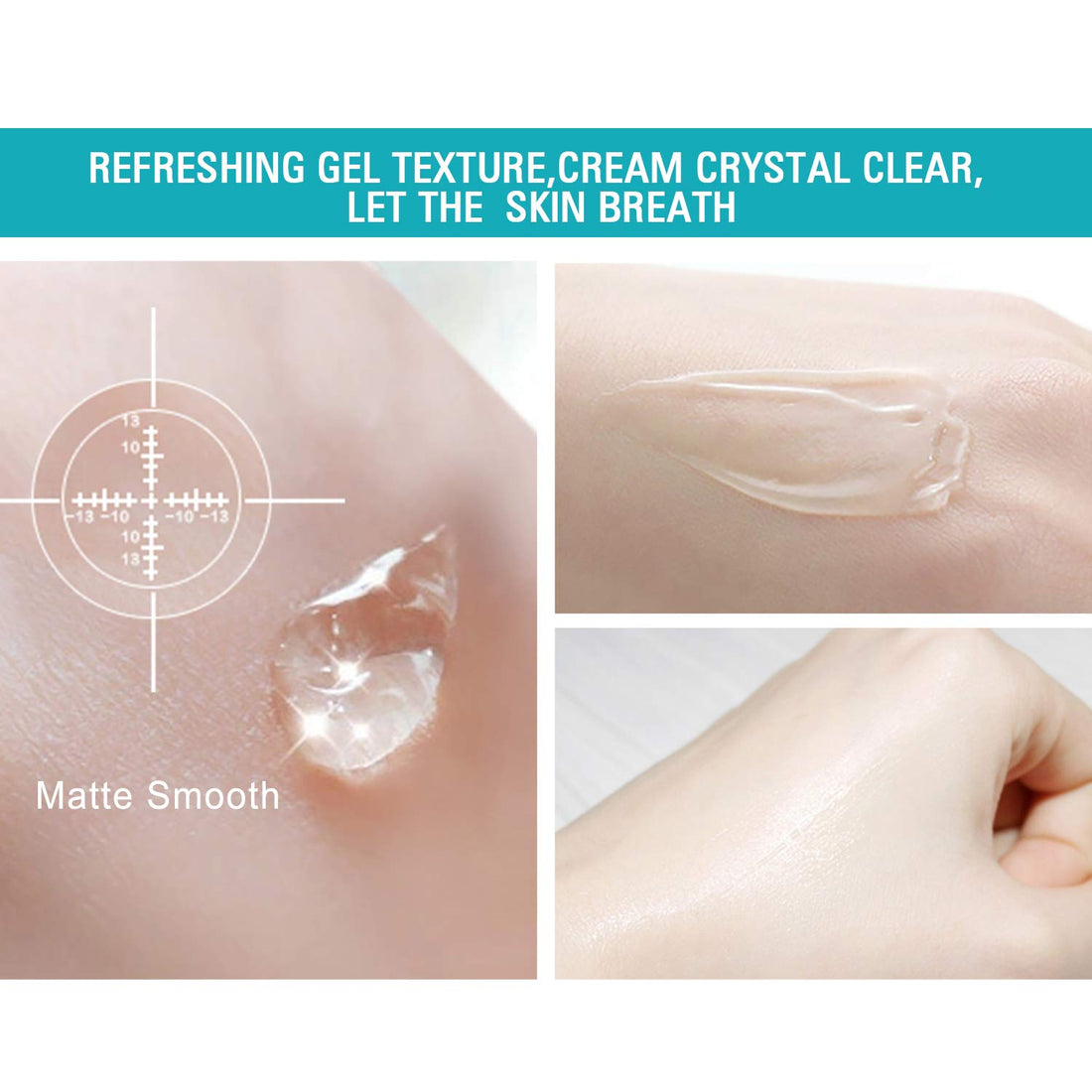 SACE LADY Invisible Pore Foundation Primer All Matte Face Primer, Oil- control and Smooth Face Primer Gel (Travel Size:0.40Fl Oz , Color: Transparent)