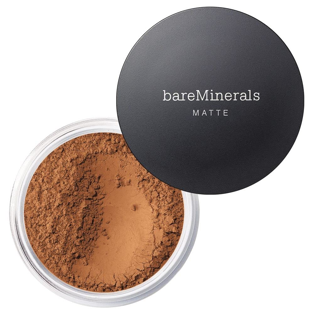Matte Foundation SPF 15 - W40 Golden Dark by bareMinerals for Women - 0.21 oz Foundation