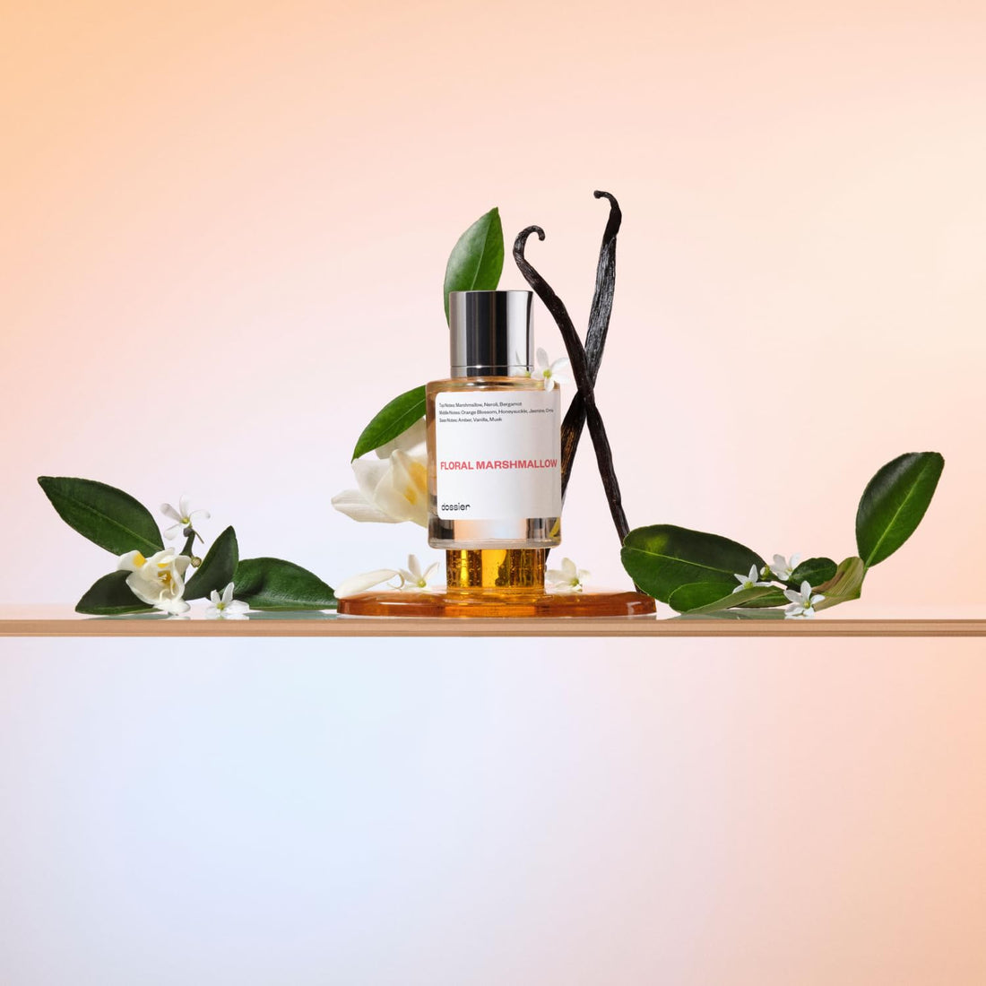 Dossier - Eau de Parfum - Floral Marshmallow - Inspired by By Kilian's Love,Don't Be Shy - Perfume Luxury - Pure Infused - Paraben-Free - Vegan - Feminine - For Women -Fragrance 1.7 Fl 0z (Spray 50ml)