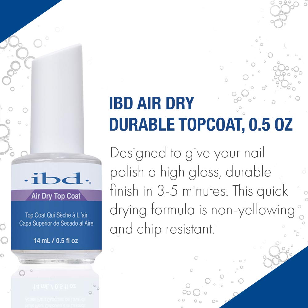 IBD Air Dry Topcoat, 0.5 Ounce