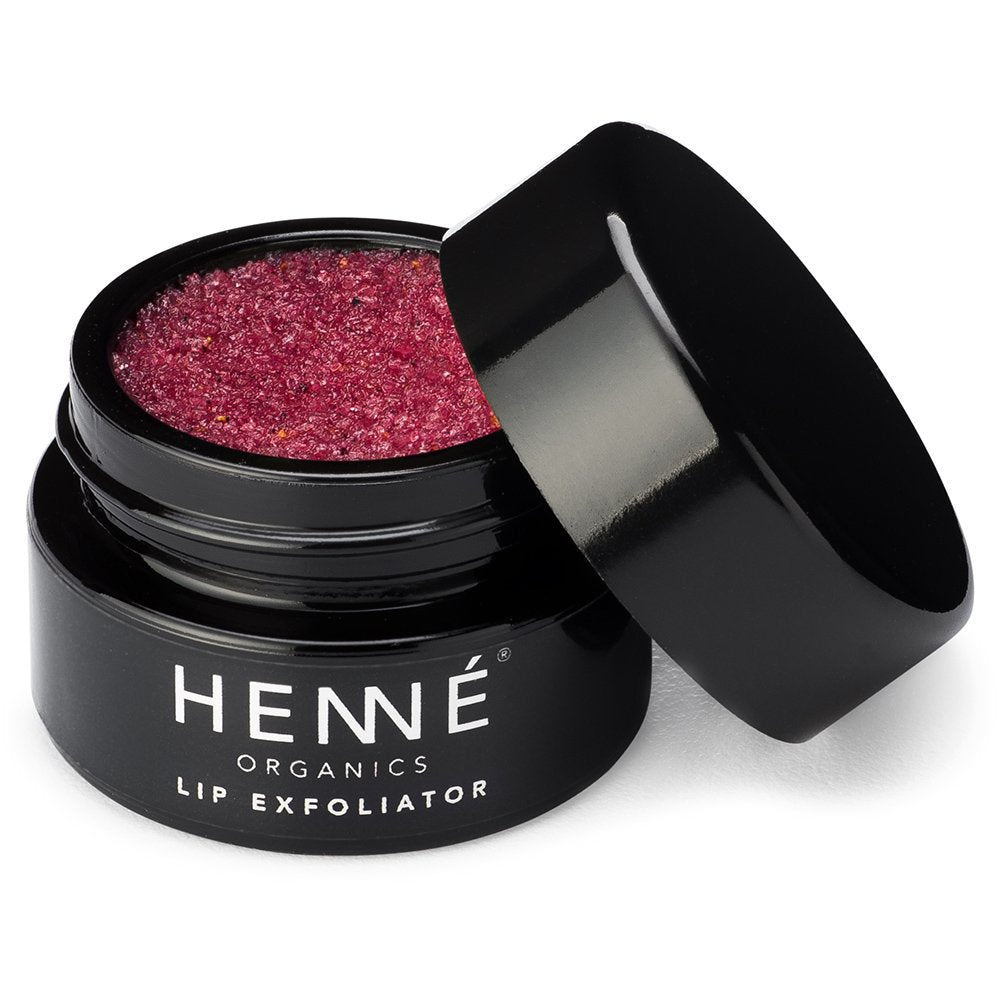 Henn Organics Henn Organics Luxury Lip Exfoliator Scrub - All Natural USDA Certified Organic Cruelty-Free - Lush Sugar Polish Anti-Aging Lip Repair Treatment - NORDIC BERRIES