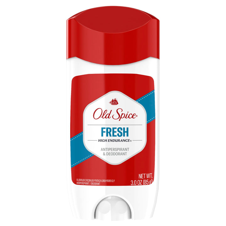Old Spice Old Spice High Endurance Anti-Perspirant Deodorant Invisible Solid, Fresh 3 oz