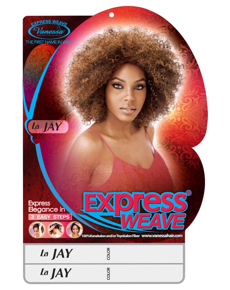 Vanessa Synthetic Hair Half wig - LA JAY 1B AD