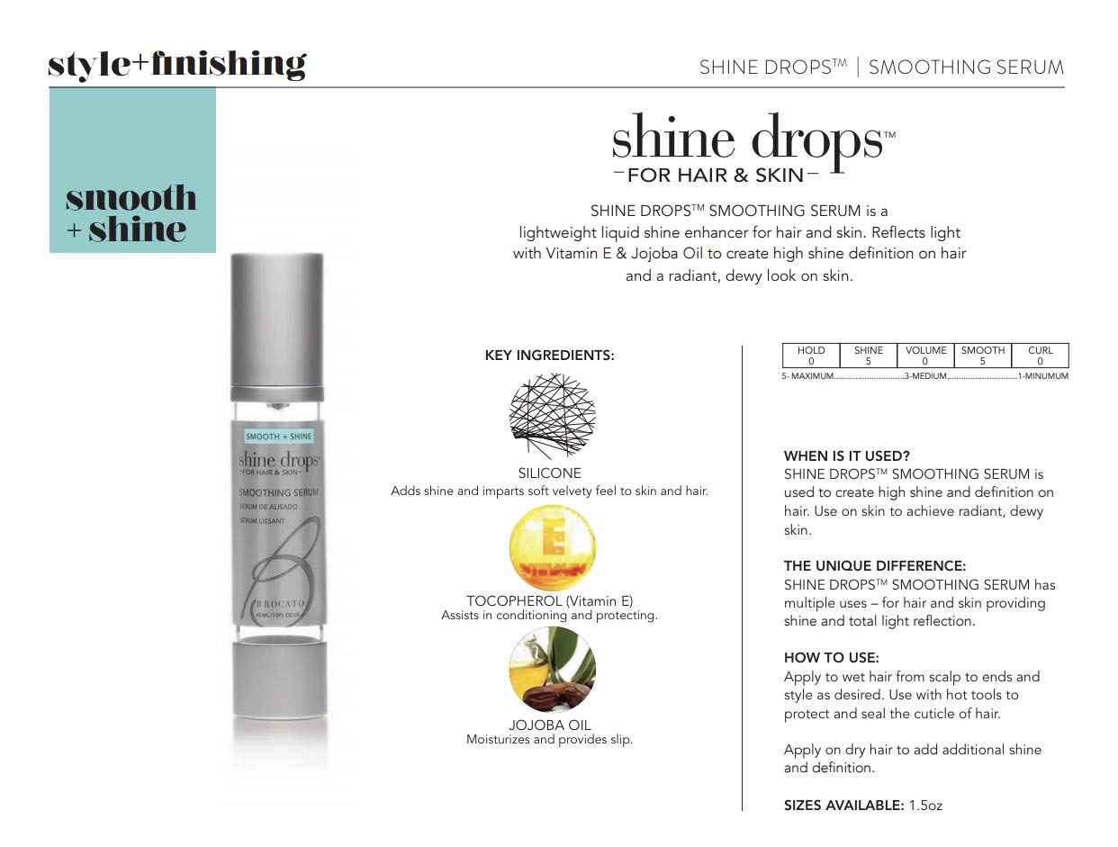 Brocato Shine Drops Smoothing Serum 1.5 oz