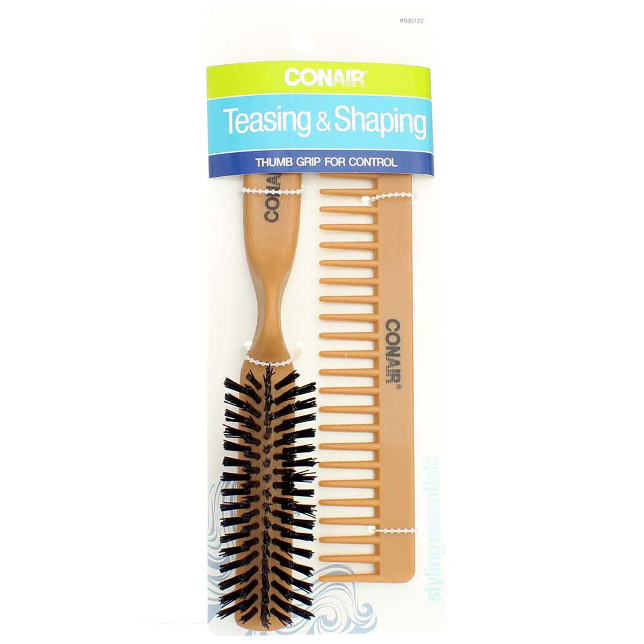 Conair Brush & Comb Set, 2 ct