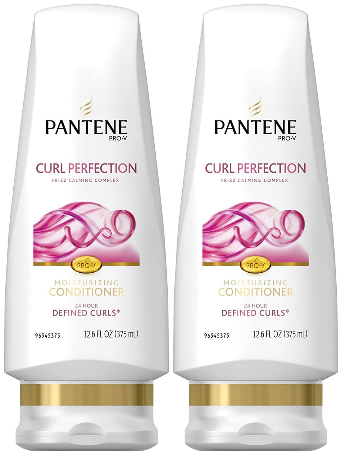 Pantene Pro-V Curly Hair Moisture Renewal Conditioner, 12.6 oz, 2 pk