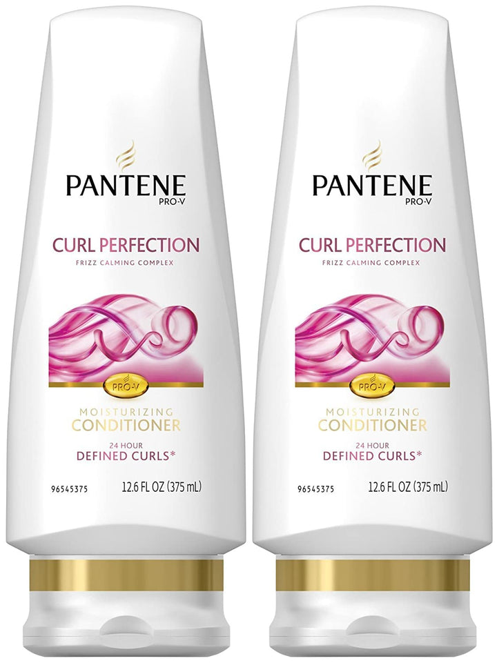 Pantene Pro-V Curly Hair Moisture Renewal Conditioner, 12.6 oz, 2 pk
