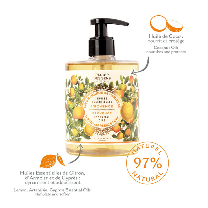 Panier Des Sens Provence Liquid Marseille Soap