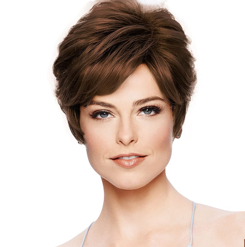 True Demure Wig Short Feathered Waves Petite Average by Eva Gabor Wigs GL 29/31