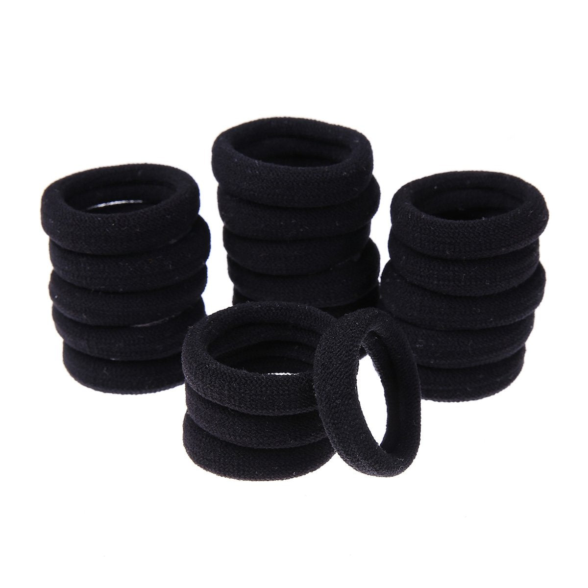 Munax Munax Baby Kids girls Small Size Hair ties No damage ouchless hair elastics No Crease Ponytail holders Tiny Soft elastic rubber bands,Black 120 PCS