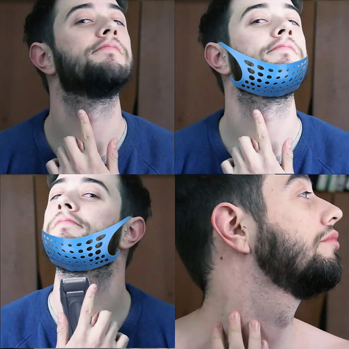 Oken Beard Shaper Neckline Guide Beard Shaping Tool, Mustache Shaver