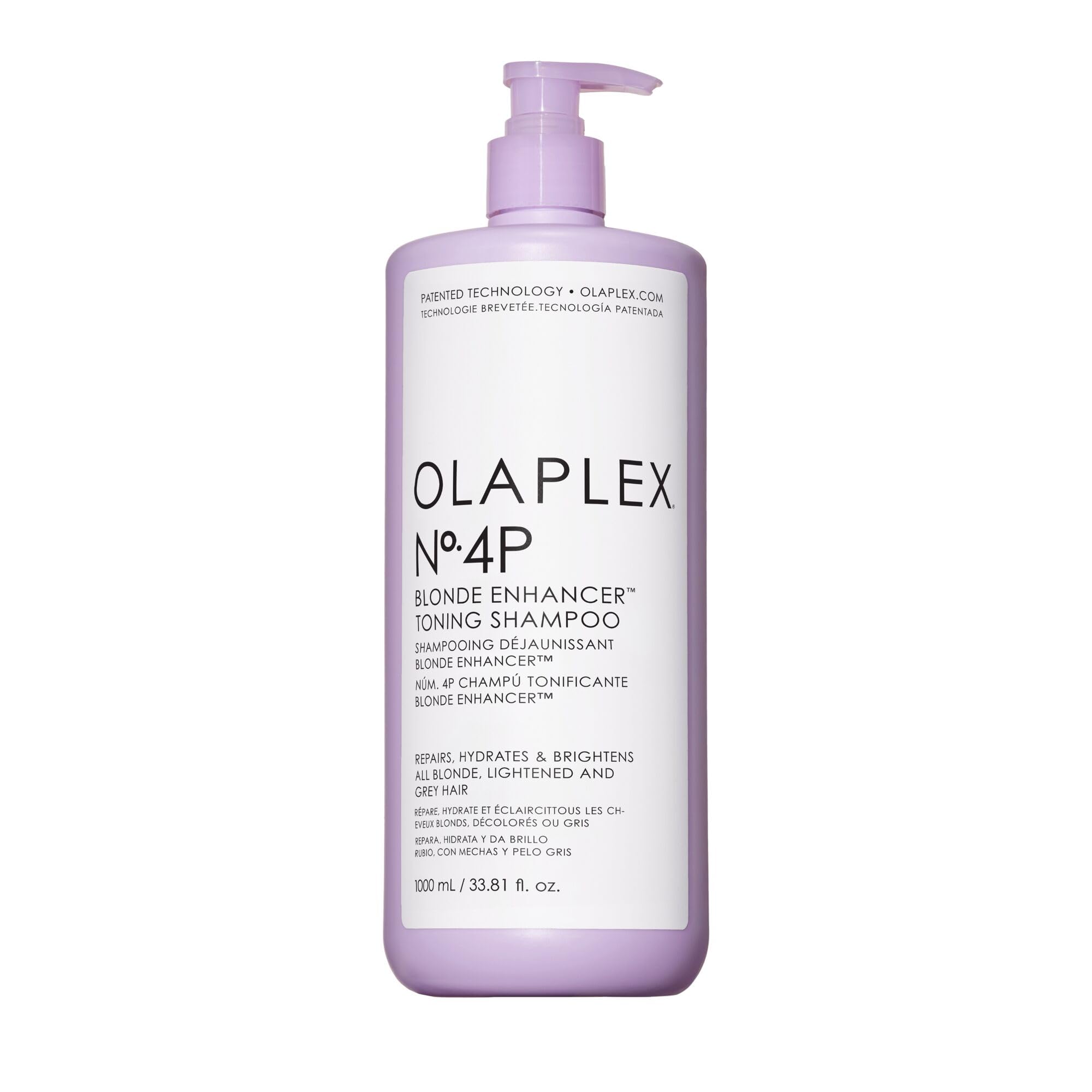 Olaplex Nº.4P BLONDE ENHANCER™ TONING SHAMPOO LITER