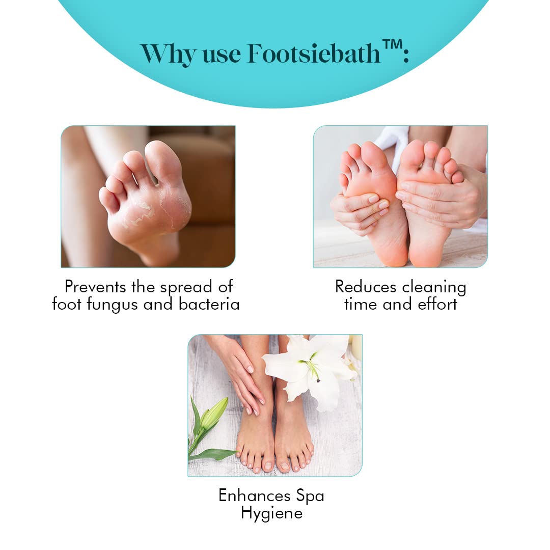 Footsie Bath Liners 100 Pack