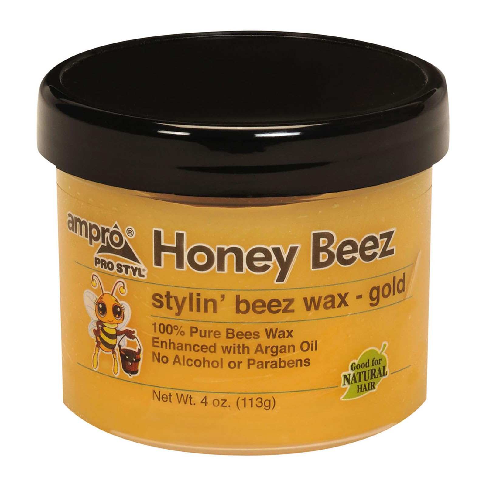 Ampro Honey Beez Stylin' Beez Wax Gold 4 Oz