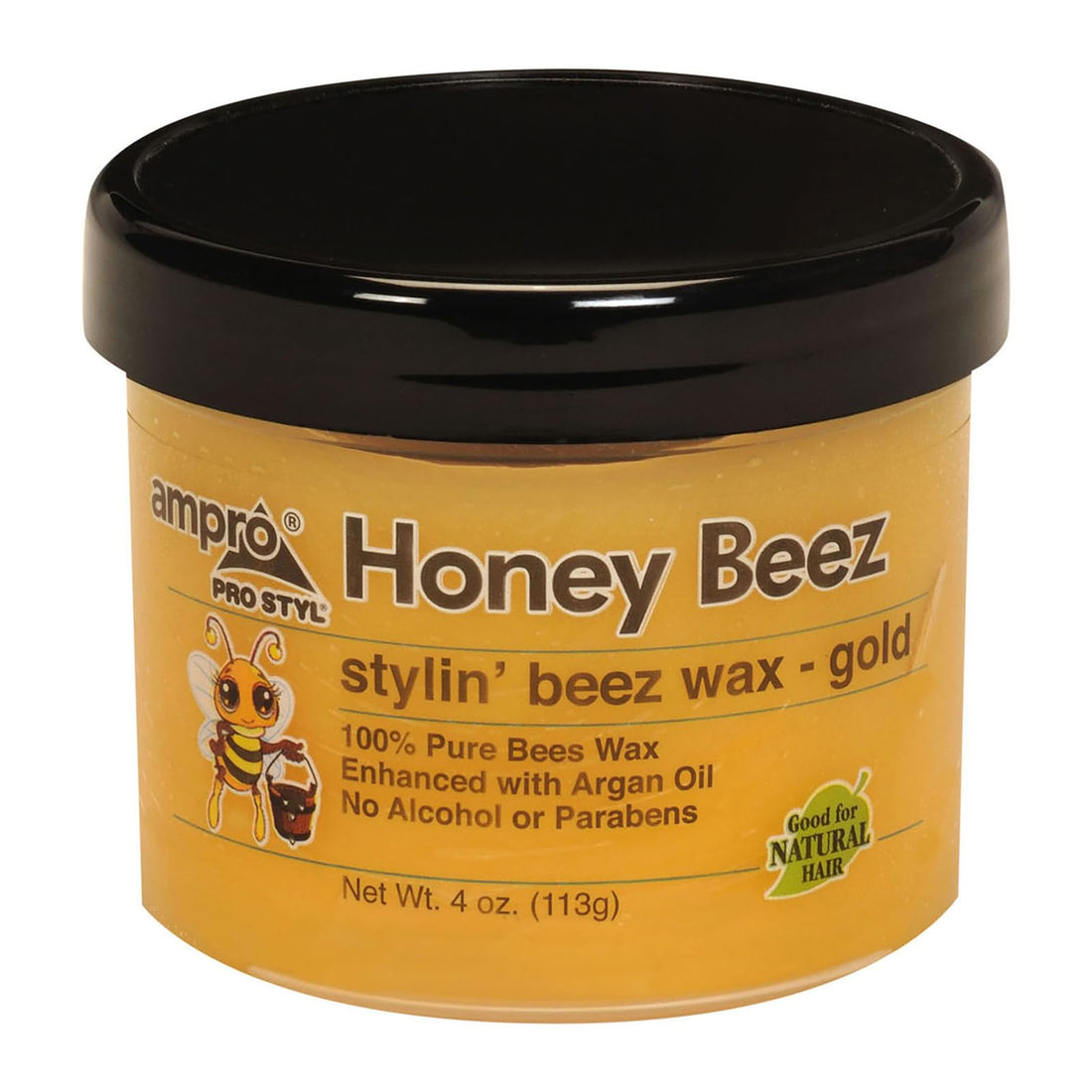 Ampro Honey Beez Stylin' Beez Wax Gold 4 Oz