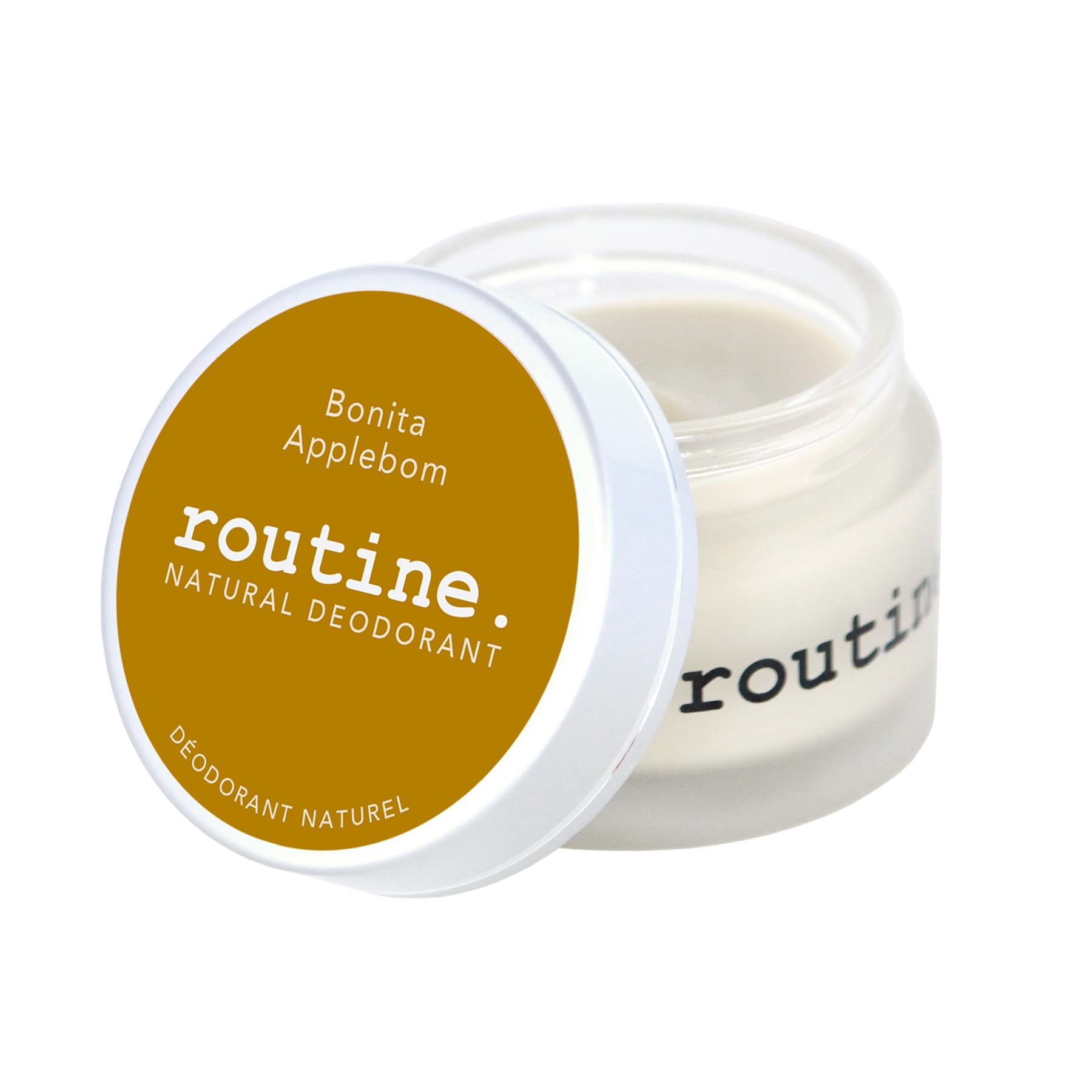 Routine De-Odor Handcrafted Clay Formula Deodorant Cream (Bonita), 58Ml