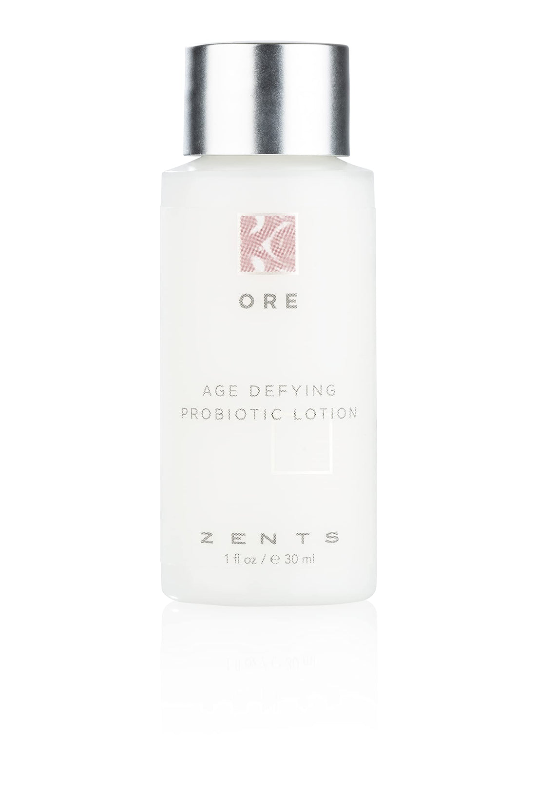 Zents Age Defying Probiotic Lotion (Travel Size - Ore Fragrance) Anti-Aging Body and Hand Cream with Organic Shea Butter & Hyaluronic Acid, 1 fl oz, TSA Approved