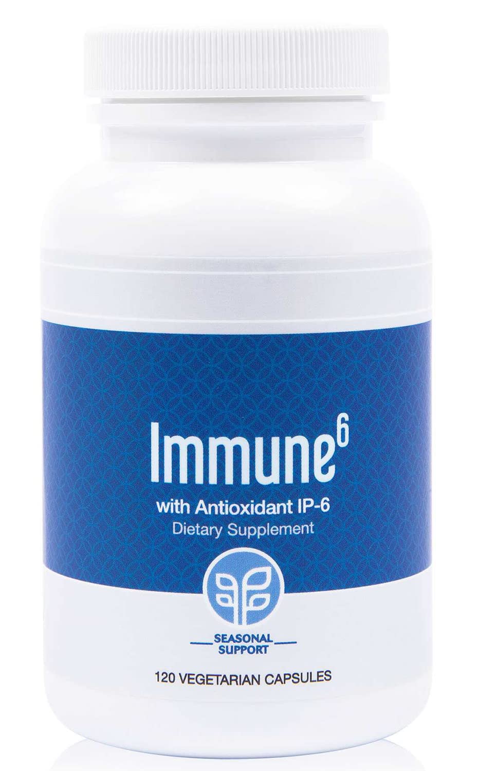 PURE Immune6 120 Capsules - Immune Support Supplement with Antioxidant Inositol Hexaphosphate IP6, Selenium Supplement + Iron with Vitamin C and D3. Boost Immunity with Our Multi Vitamin.