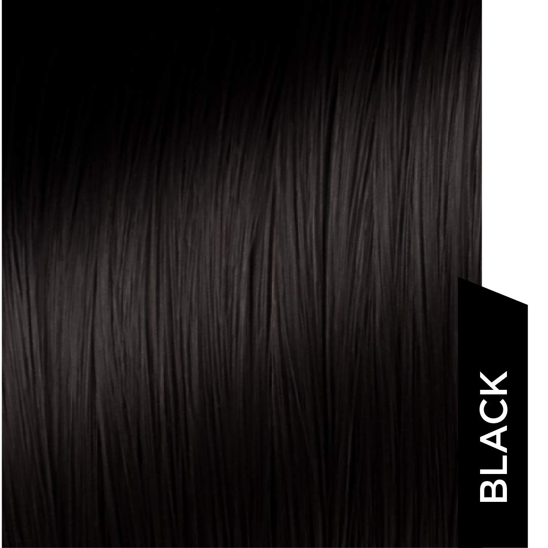 Hairatin Hair Building Fibers to Conceal Thinning Hair or Hair Loss Instantly for Men and Women 28 Grams Hairatin by re-evolution-BLACK