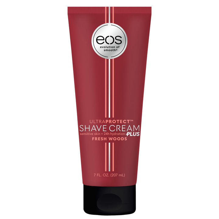 eos UltraProtect™ Men’s Shave Cream- Fresh Woods, 24-Hour Hydration, Non-Foaming Formula, 7 fl oz