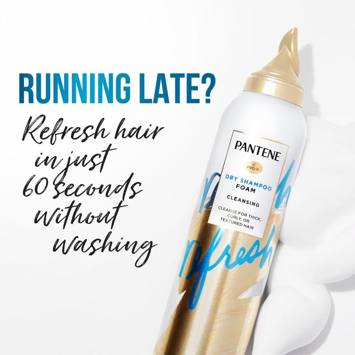 Pantene Pro-V Refresh Cleansing Dry Shampoo Foam, 5.9oz