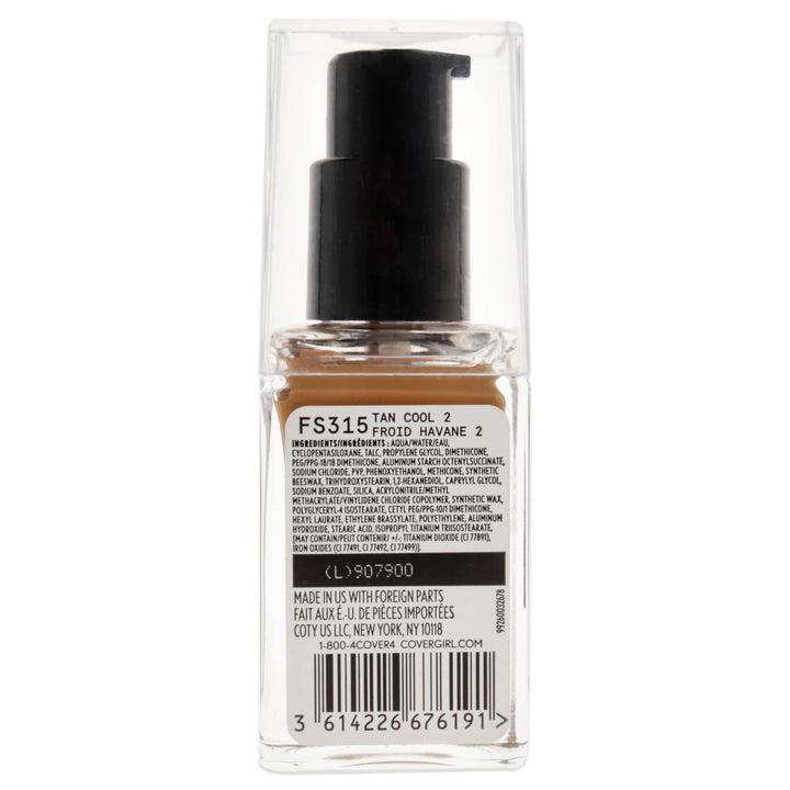 COVERGIRL Matte Ambition, All Day Foundation, Tan Cool 2, 1.01 Ounce